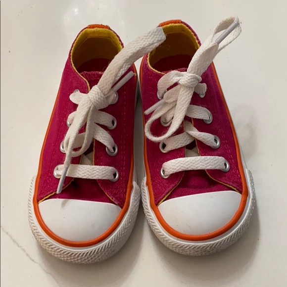 pink converse size 5